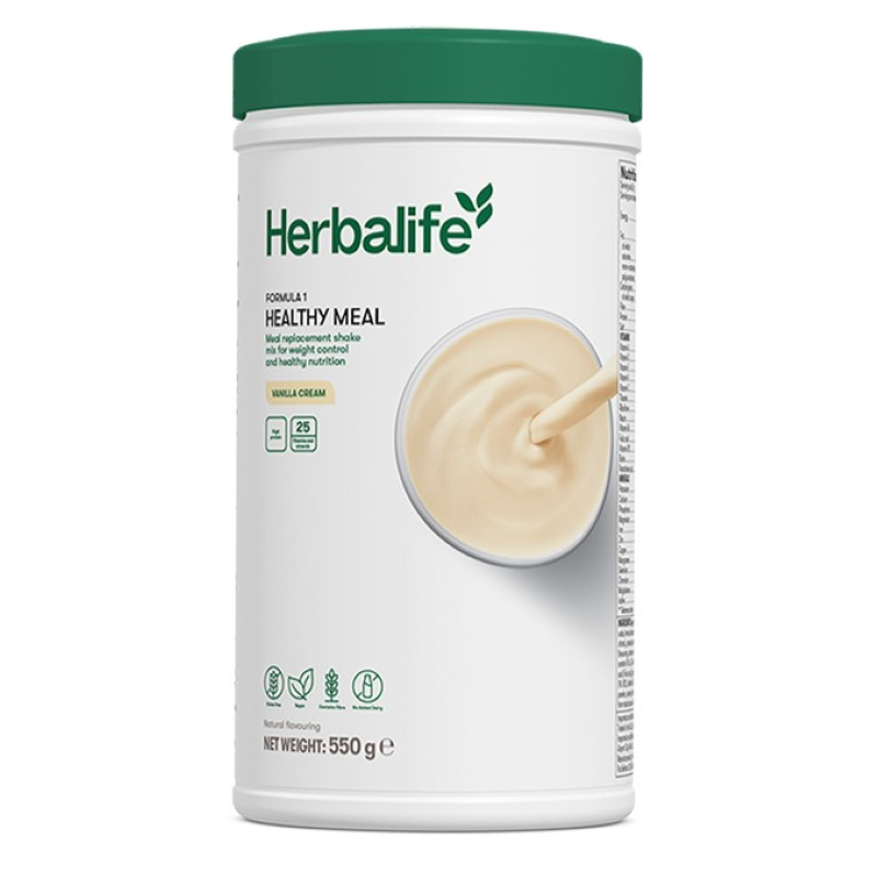 Herbalife Formula 1, whose carbohydrate content varies meaningfully by flavour