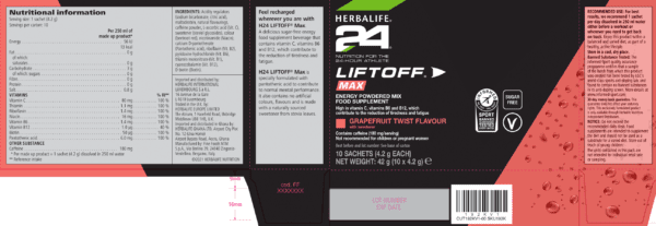 Herbalife24 LiftOff Max Grapefruit Twist - Image 3