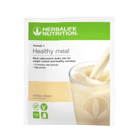 Herbalife Formula 1 Nutritional Shake Mix Sachets Vanilla Cream