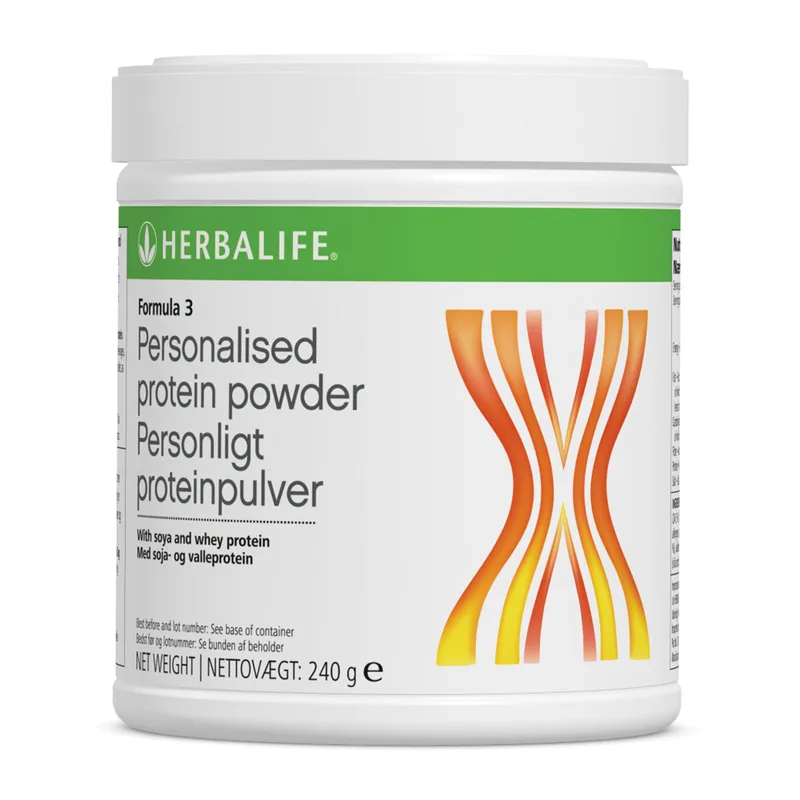 Herbalife Formula 3 Personalised Protein Powder 240g canister