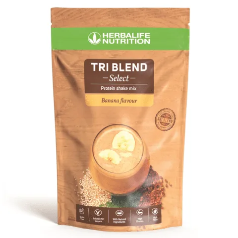 Herbalife Tri Blend Select Protein shake mix Banana