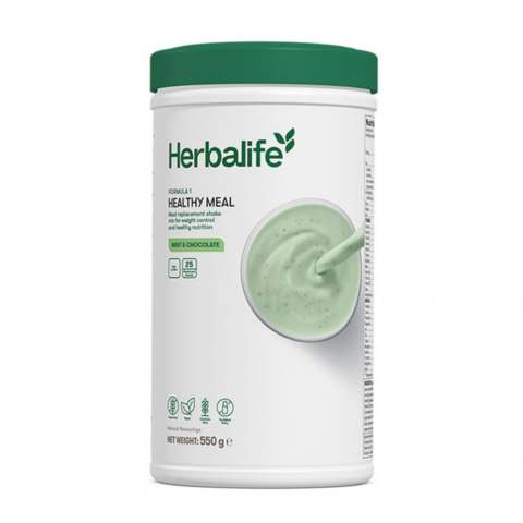 Herbalife Formula 1 Healthy Meal Mint Chocolate Flavour 550g
