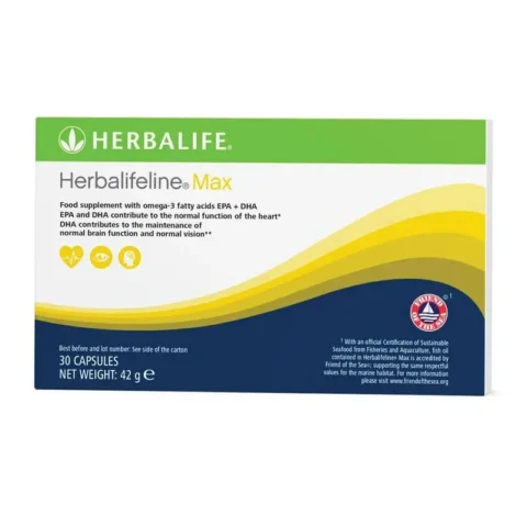Herbalife Herbalifeline Max Omega-3 EPA and DHA 30 Capsules 42g