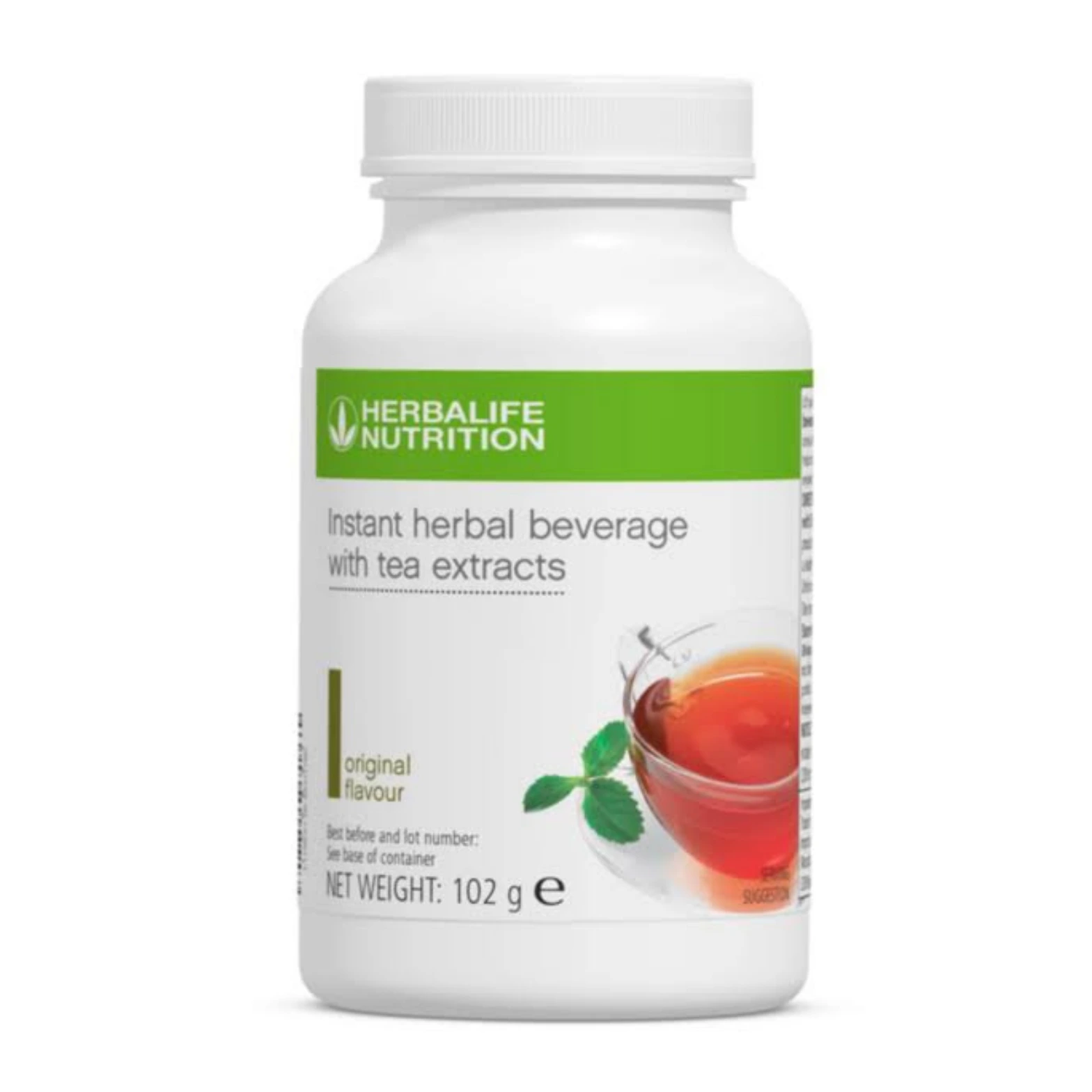 Herbalife Instant Herbal Beverage with Tea Extracts 102 g tub