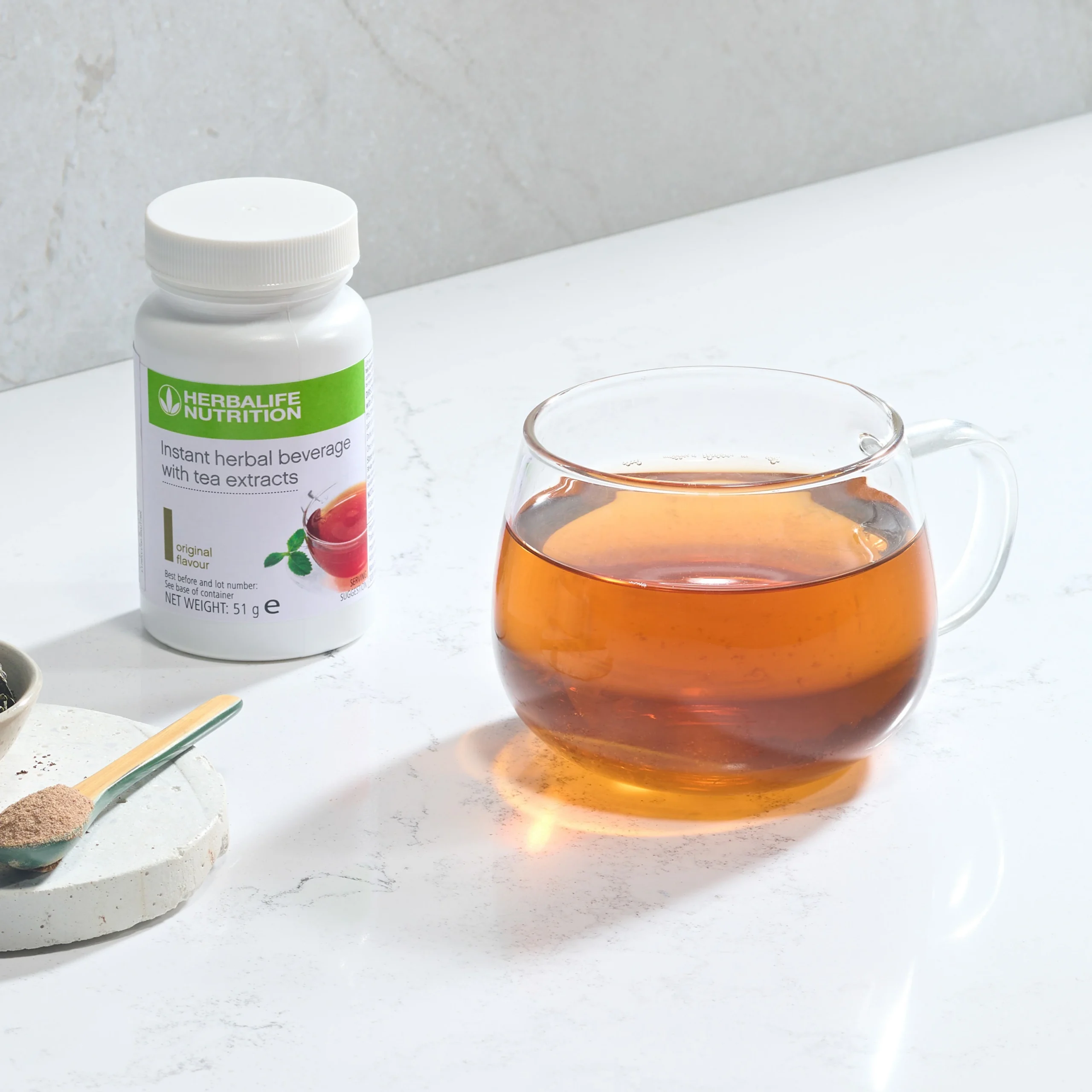 Herbalife Instant Herbal Beverage Original with Tea Extracts 51g - Image 2