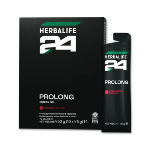 Herbalife24 Prolong Energy Gel Strawberry 10 Sachets 450 g (10 x 45 g)