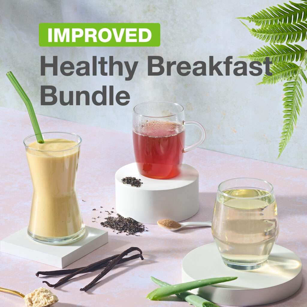 erbalife Healthy Breakfast Kit - Start Your Day Right Herbalife Healthy Breakfast bundle featuring Formula 1 Shake, Herbal Aloe Concentrate and Instant Herbal Beverage UK